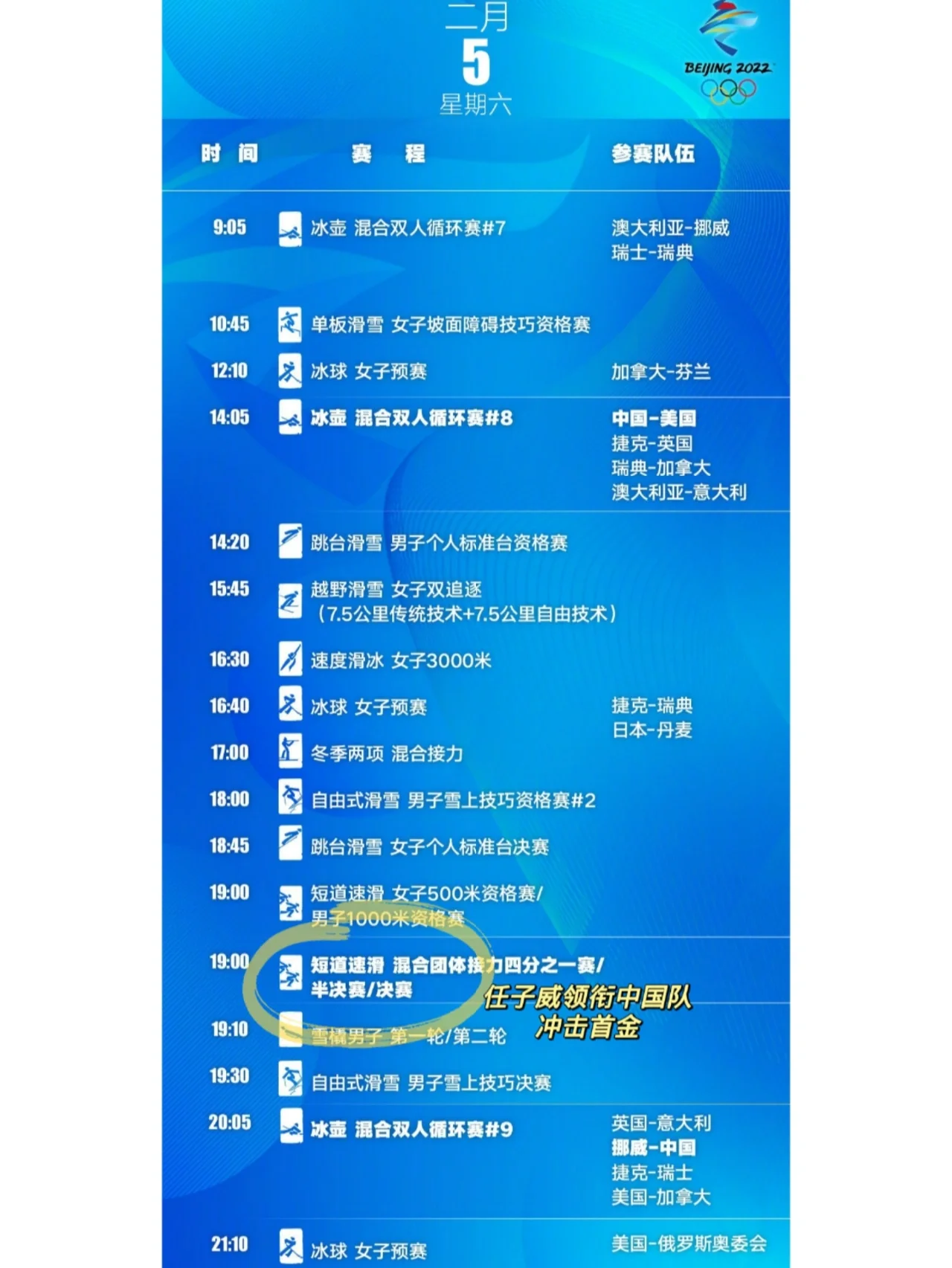 2022北京冬奥会,2022北京冬奥会主题曲-第1张图片