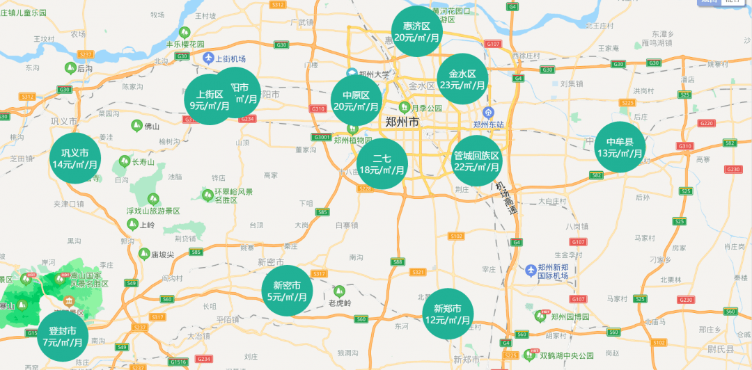 【郑州1地高风险/郑州高风险区地图】