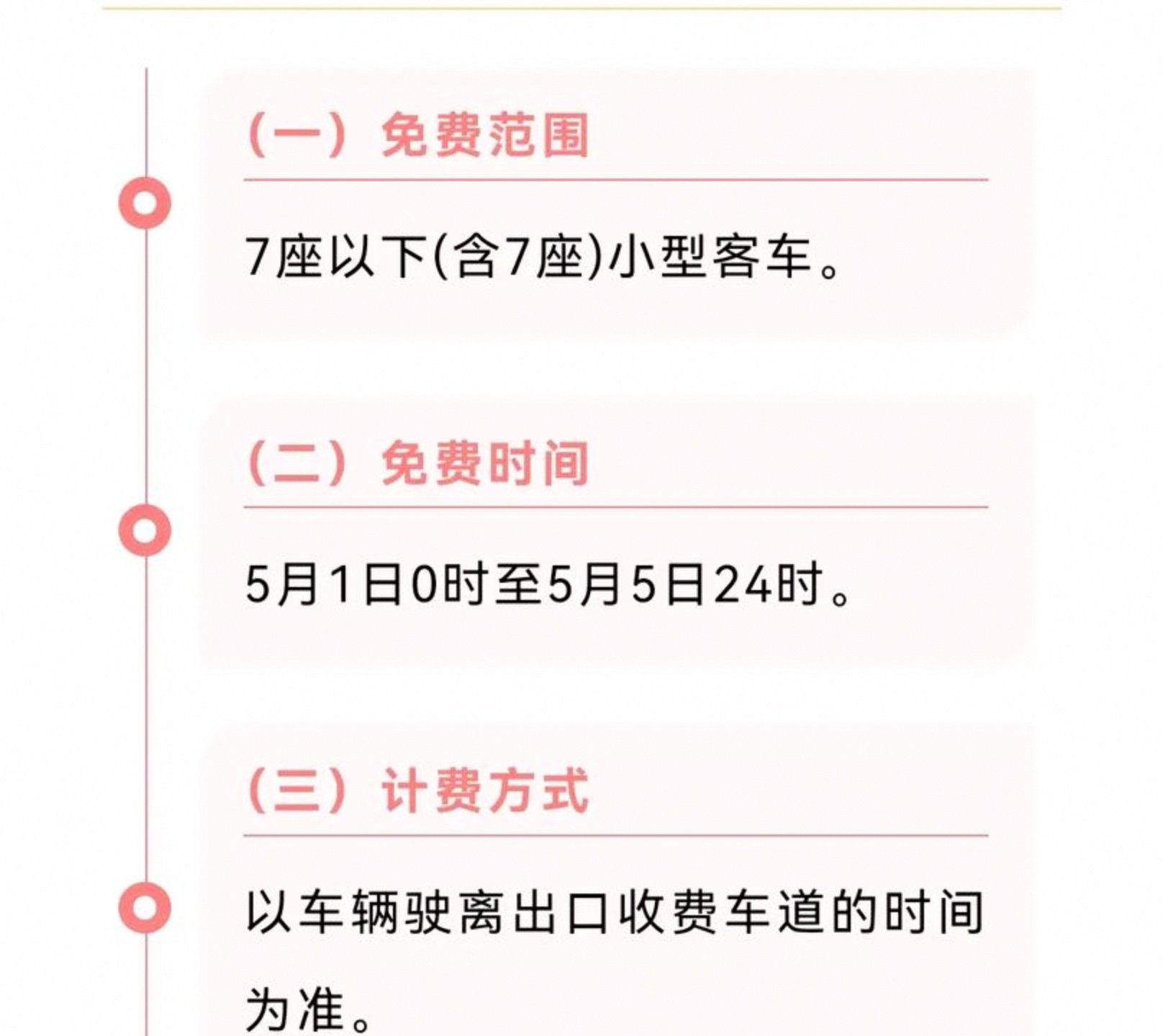 五一过路费免费几天-五一过路费免费吗?-第1张图片