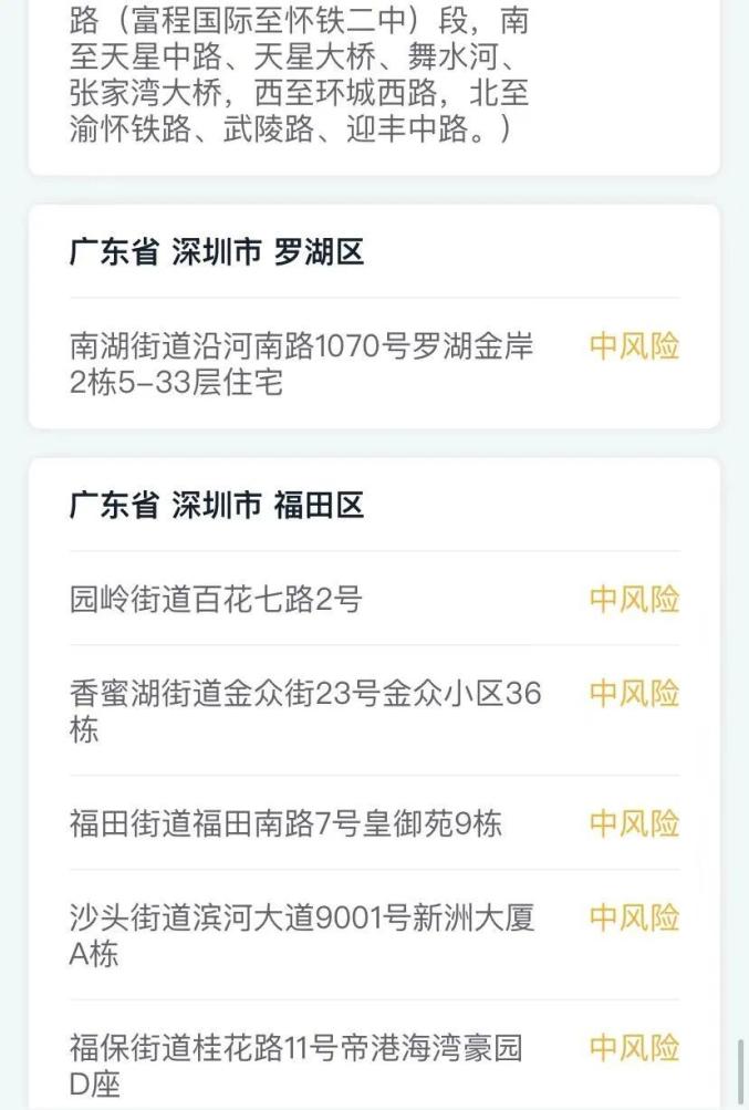 【上海疫情中高风险地区最新名单/上海疫情中高风险地区最新名单图片】