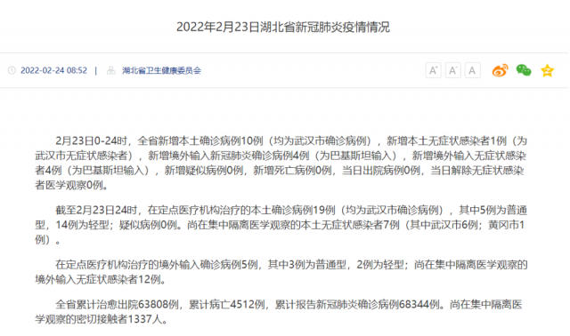 31省增本土确诊19例︰(31省增确诊30例其中本土12例)