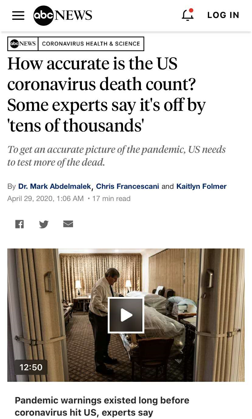 美国感染超公布数据〃美国感染数据真实吗